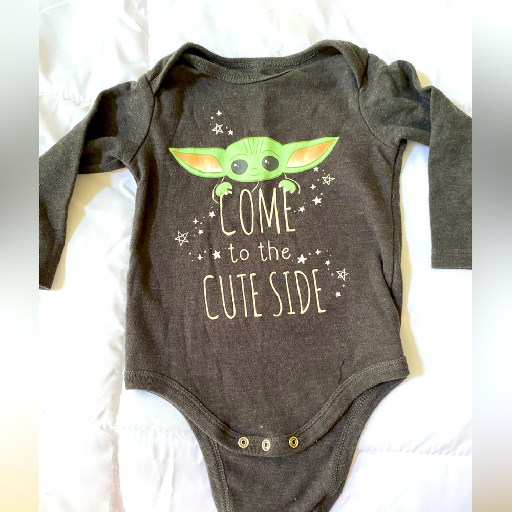 Baby Gap long sleeve onsies, Baby Yoda